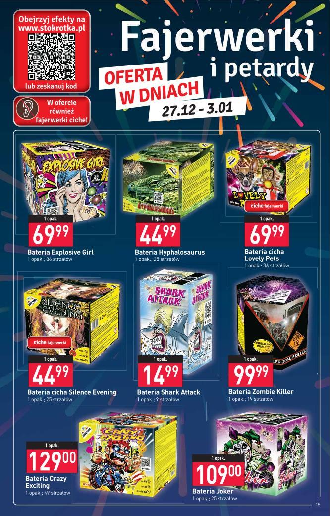 Gazetka promocyjna Stokrotka str. 15