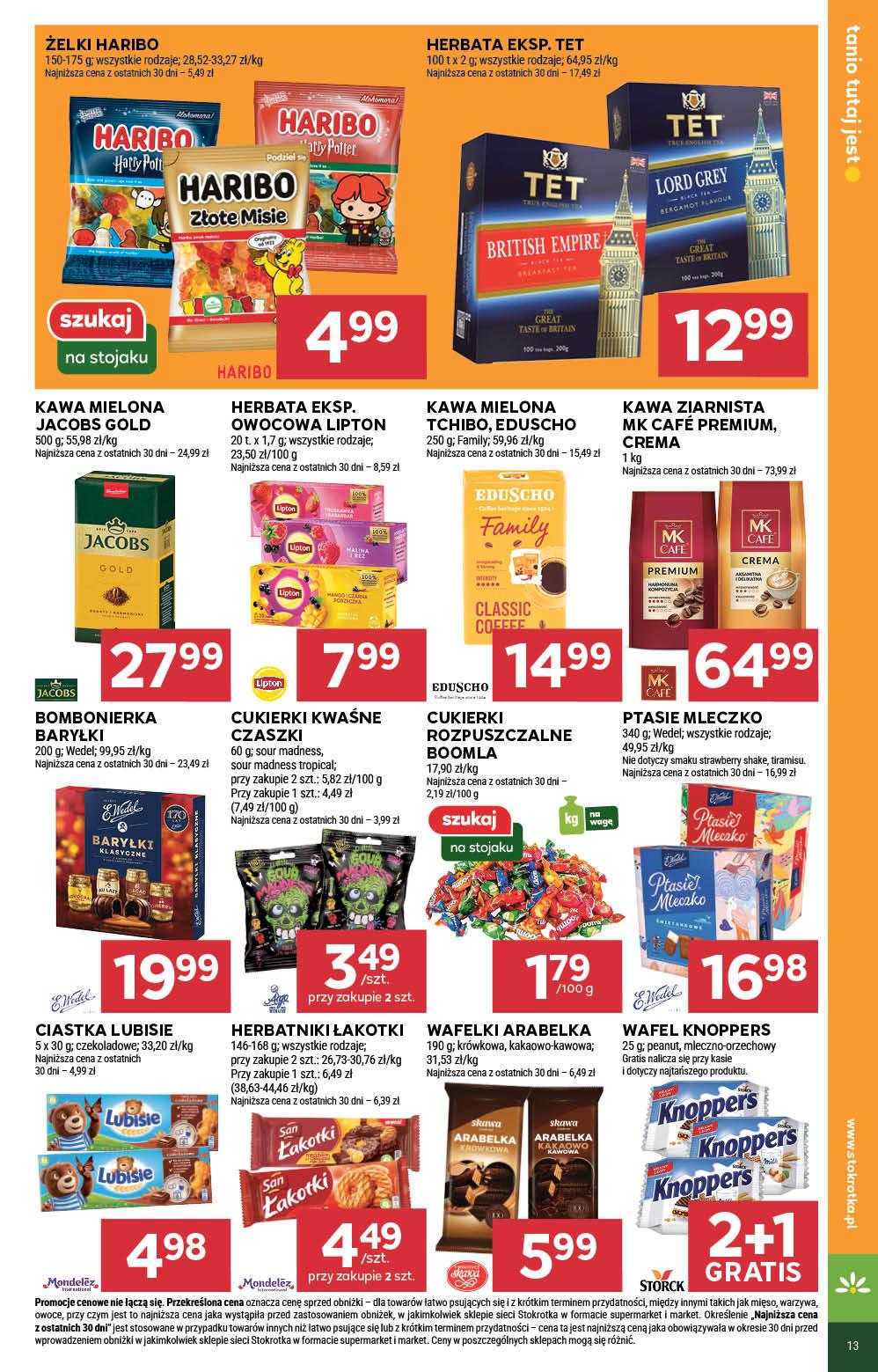 Gazetka promocyjna Stokrotka str. 13