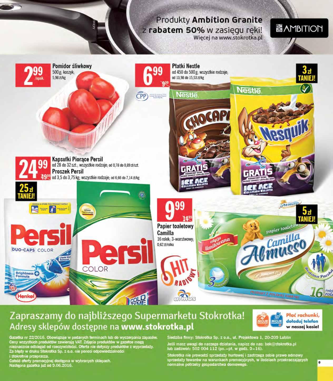 Gazetka promocyjna Stokrotka str. 16