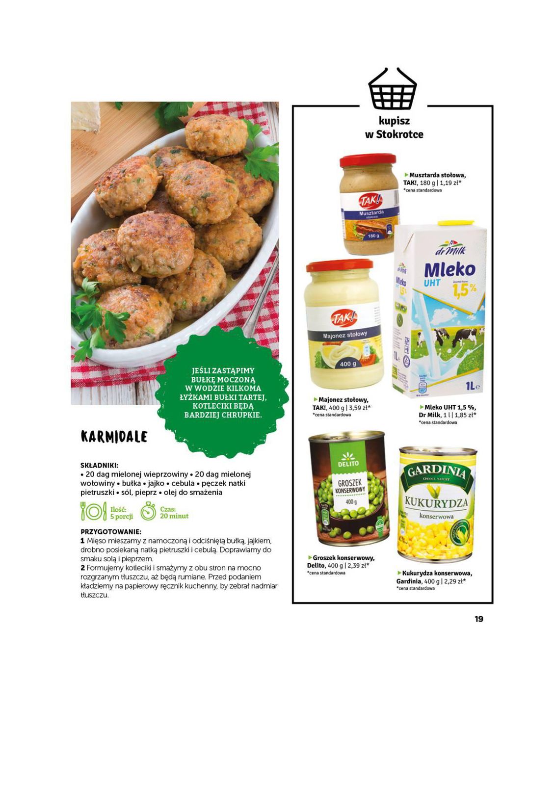 Gazetka promocyjna Stokrotka str. 19
