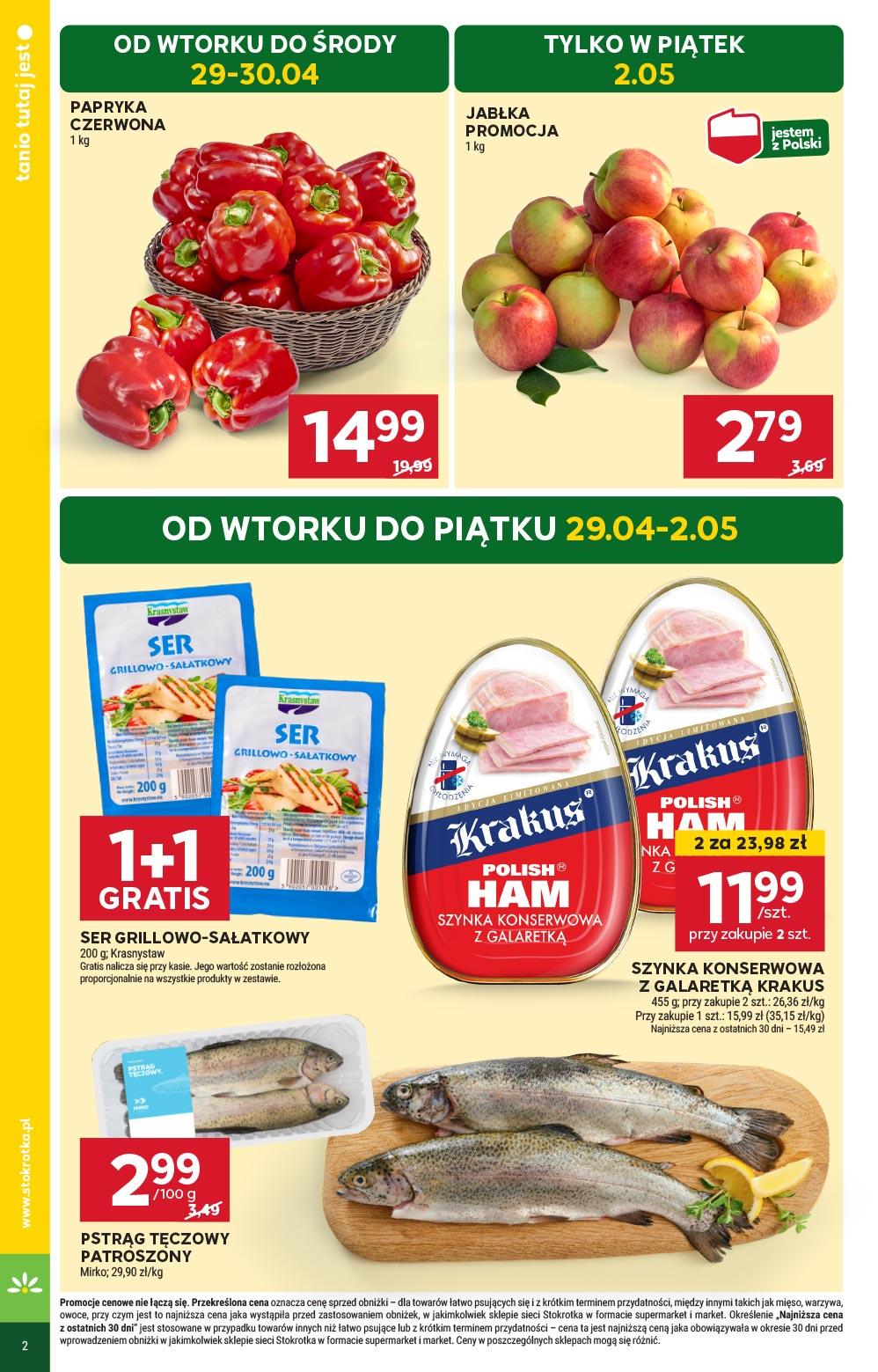 Gazetka promocyjna Stokrotka str. 2