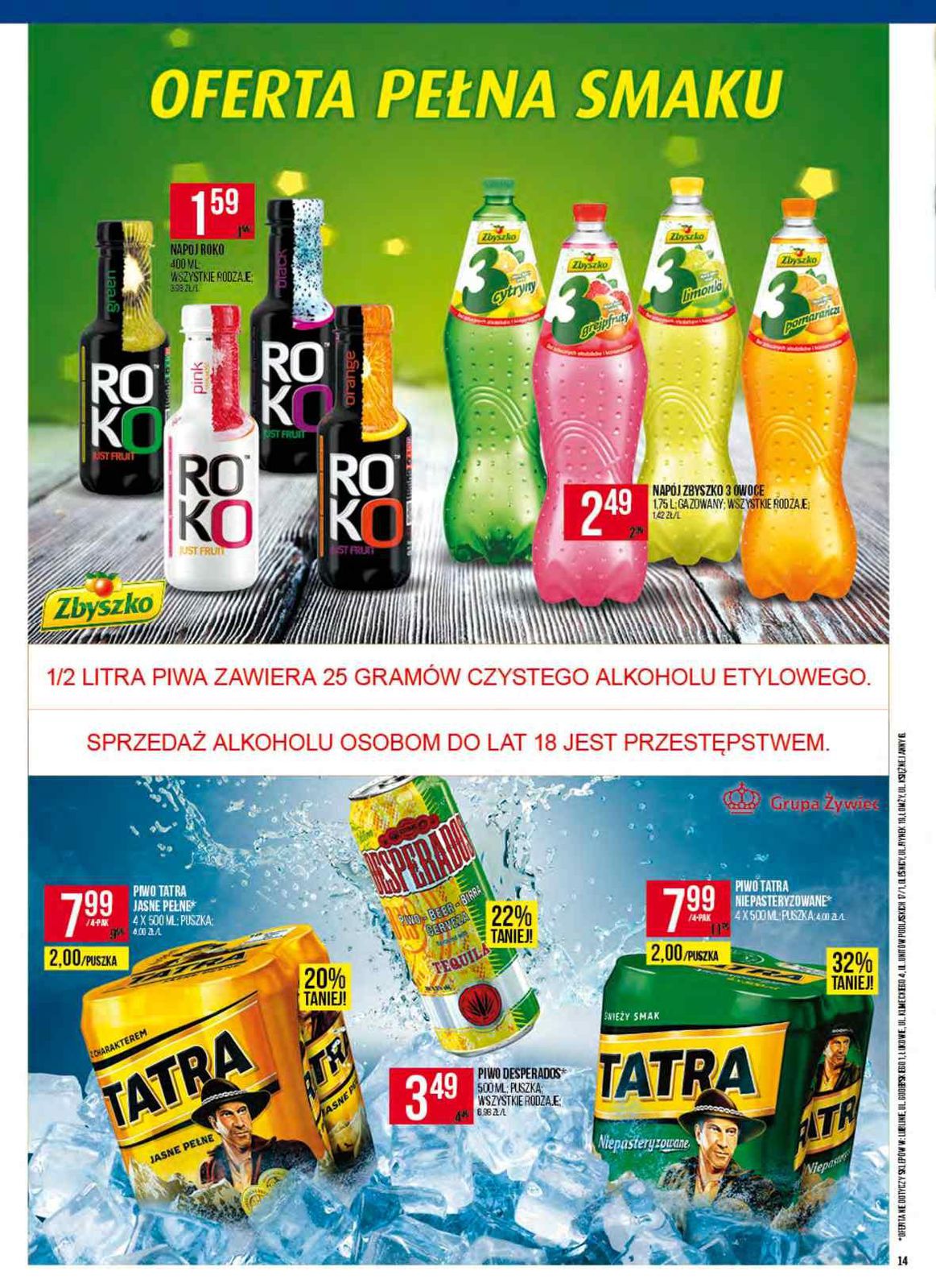 Gazetka promocyjna Stokrotka str. 14