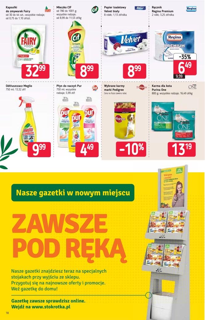 Gazetka promocyjna Stokrotka str. 18
