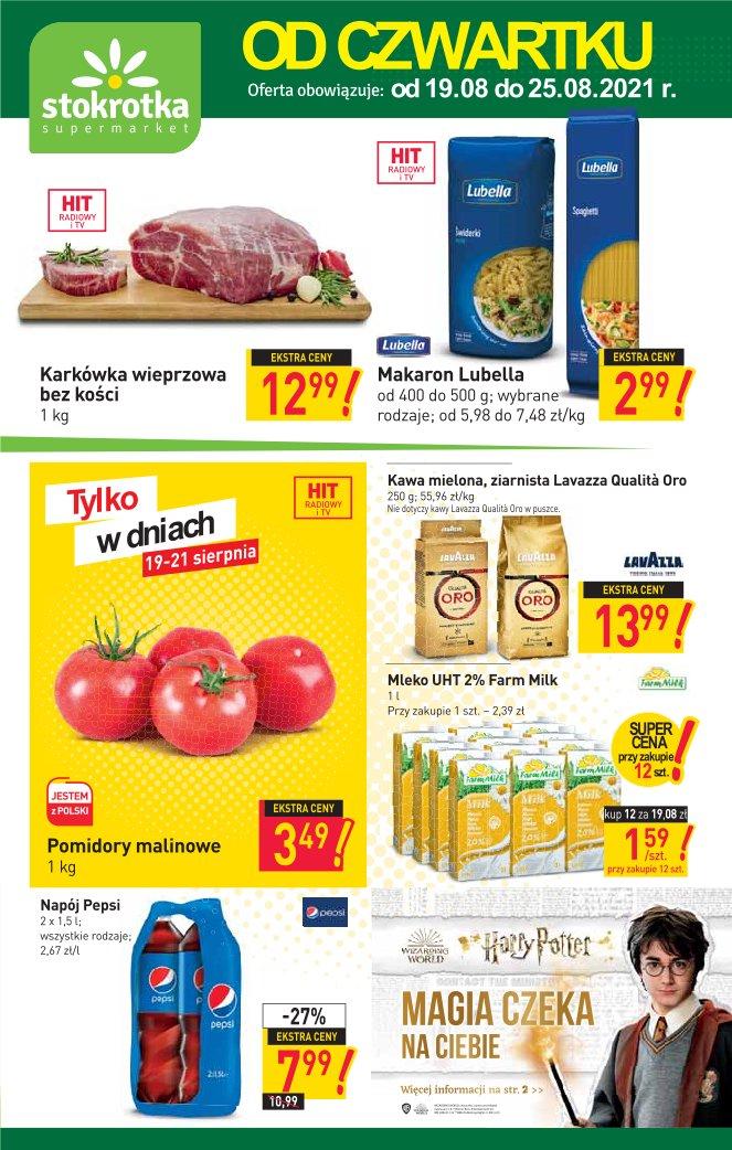 Gazetka promocyjna Stokrotka str. 1