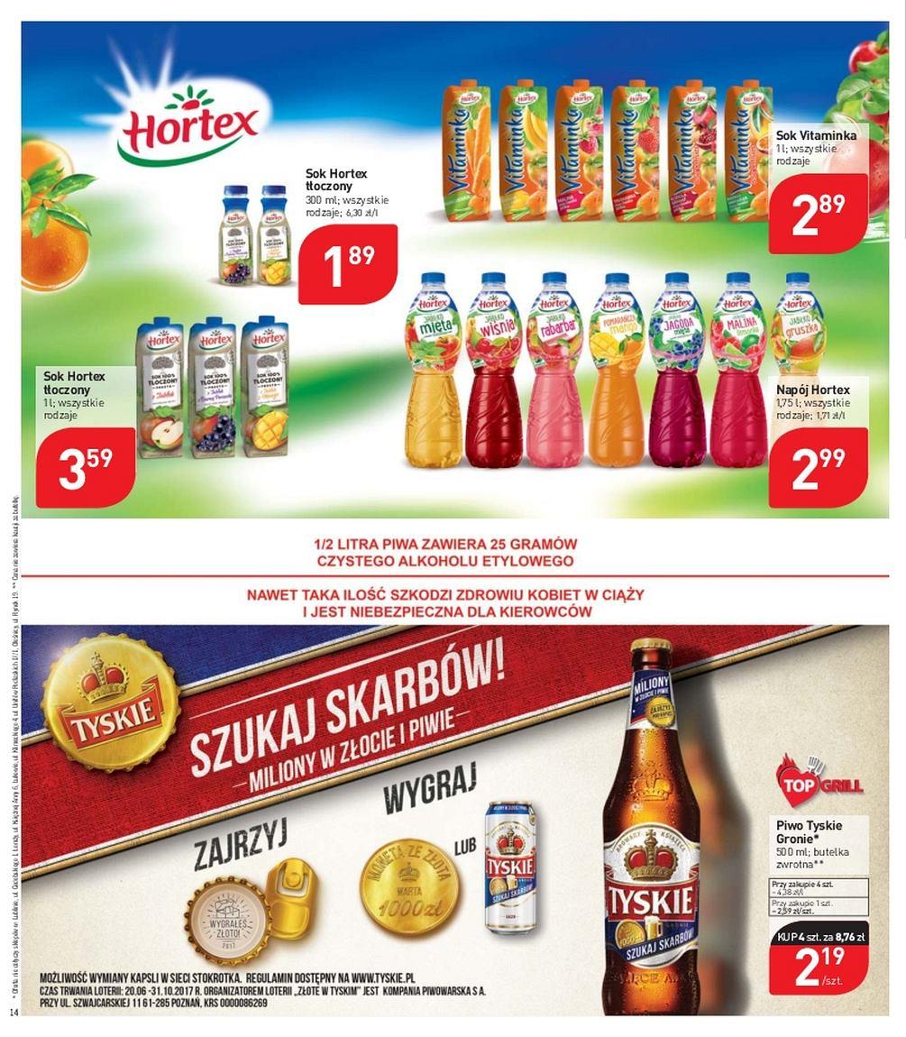 Gazetka promocyjna Stokrotka str. 14