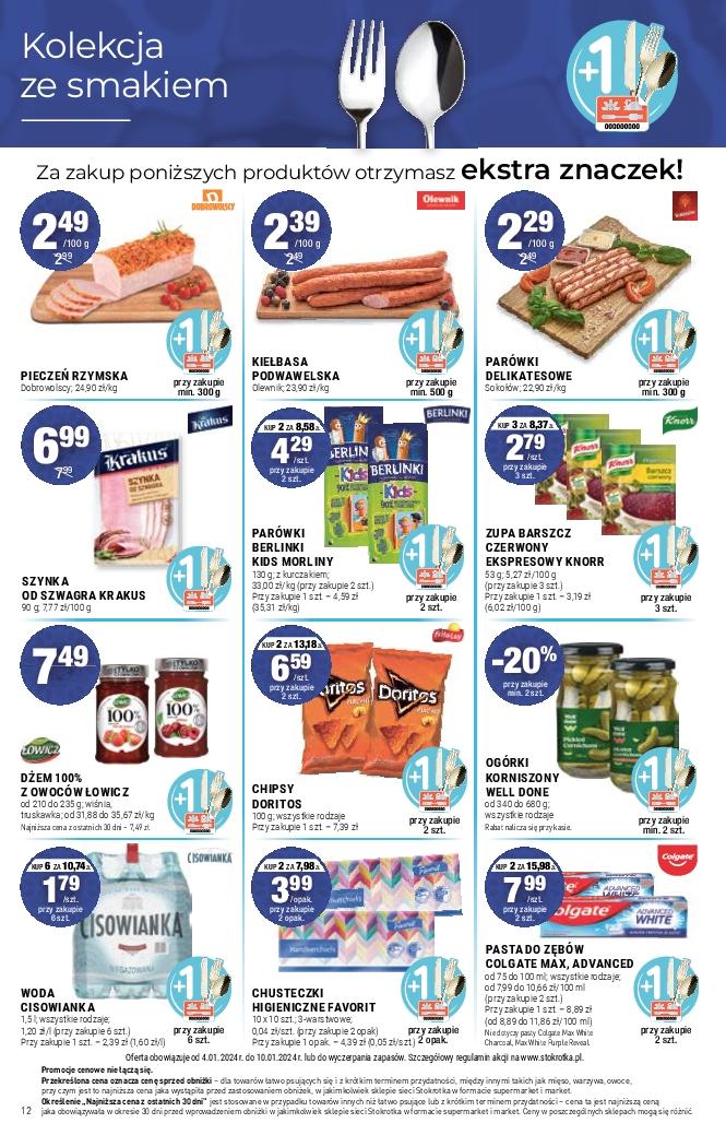 Gazetka promocyjna Stokrotka str. 12