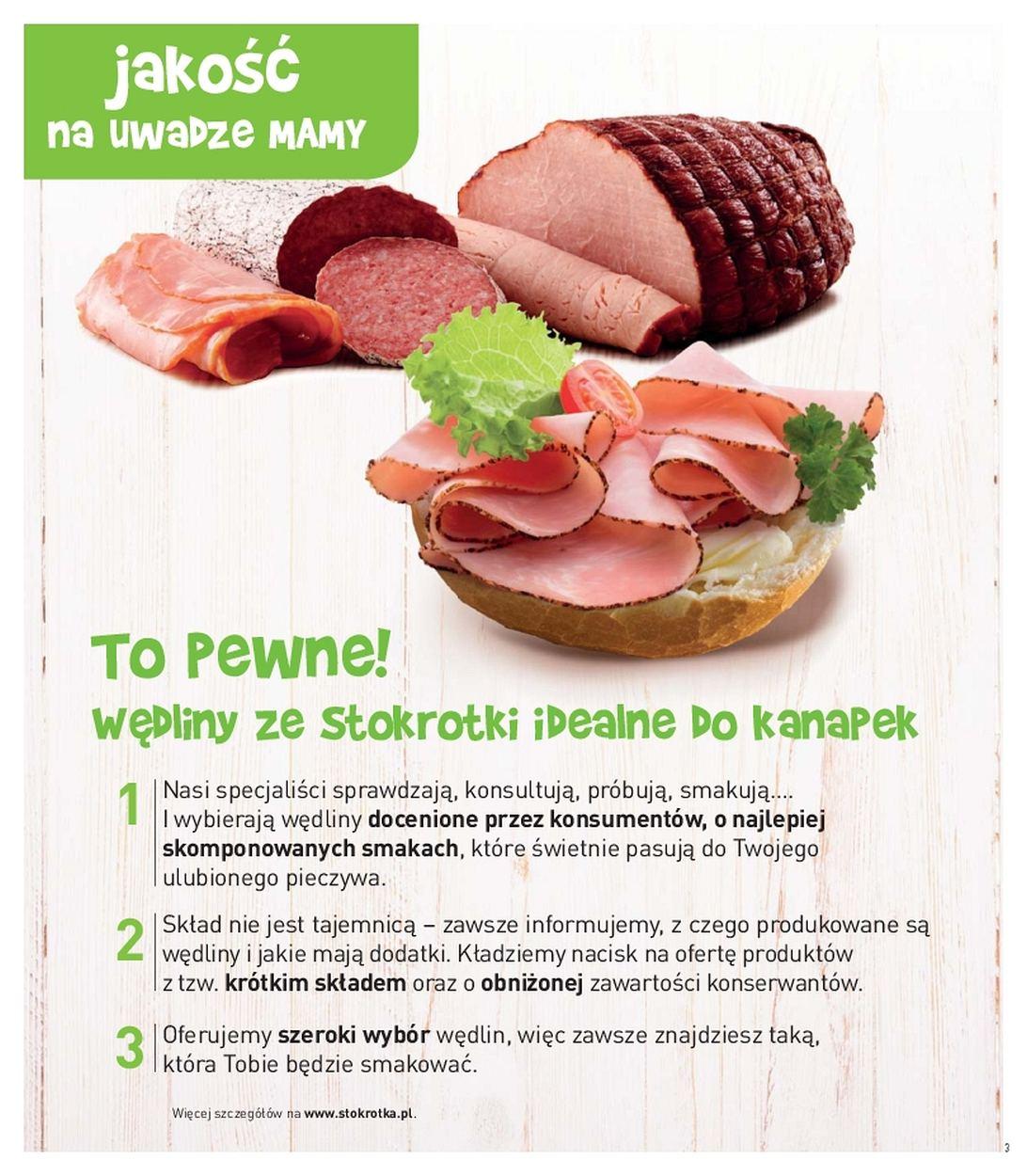 Gazetka promocyjna Stokrotka str. 3