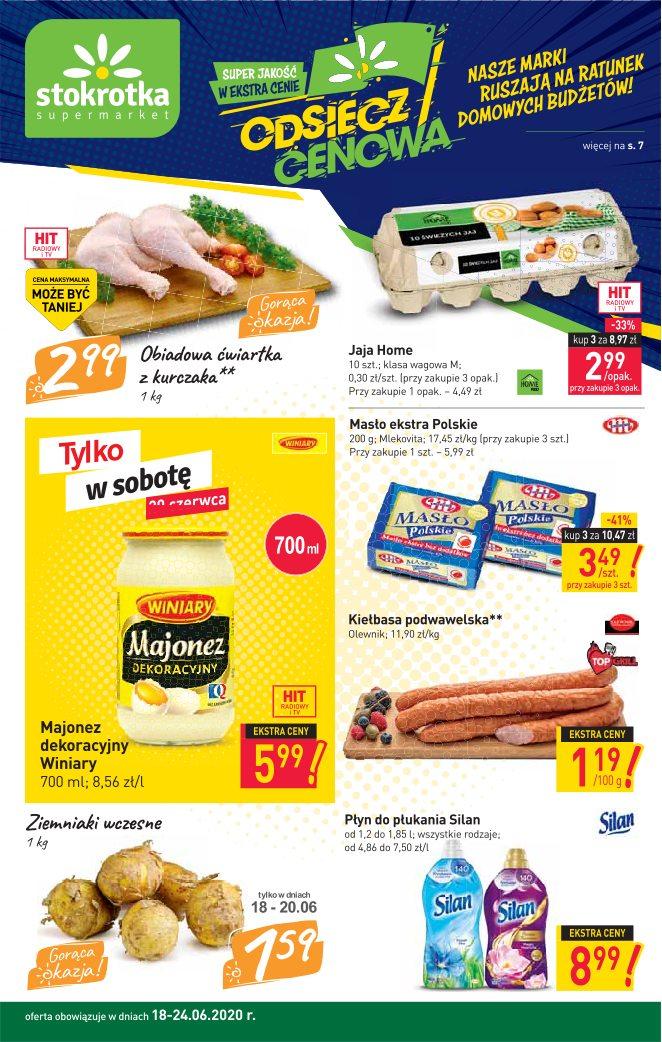 Gazetka promocyjna Stokrotka str. 1