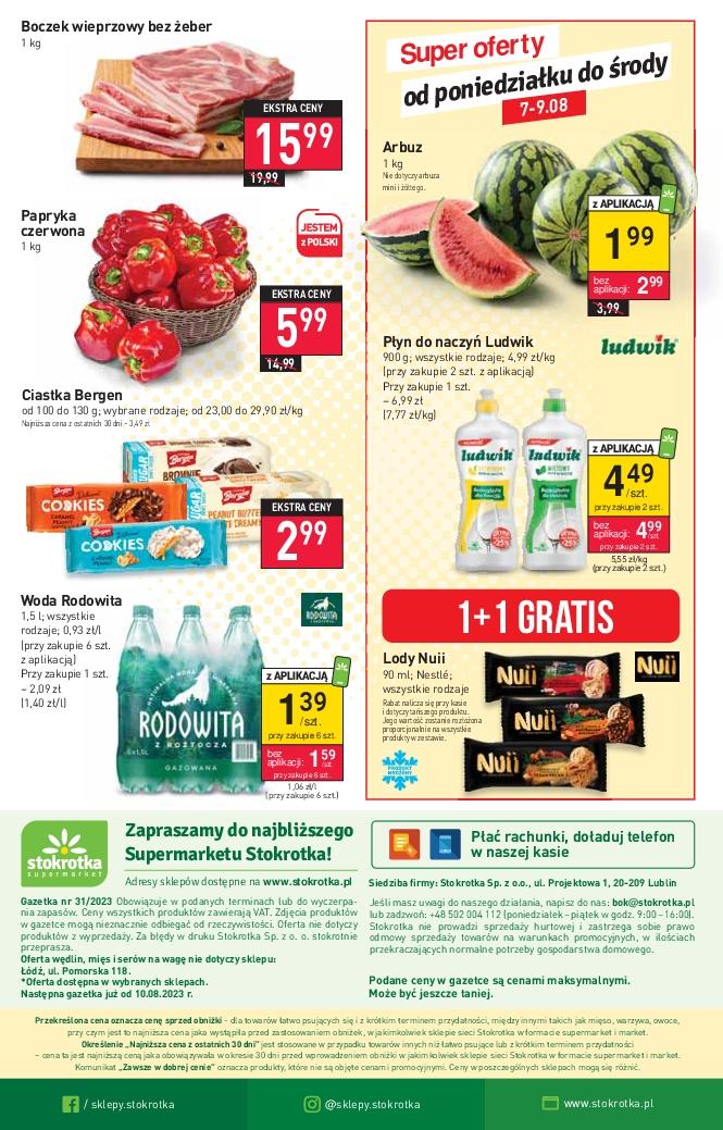 Gazetka promocyjna Stokrotka str. 22
