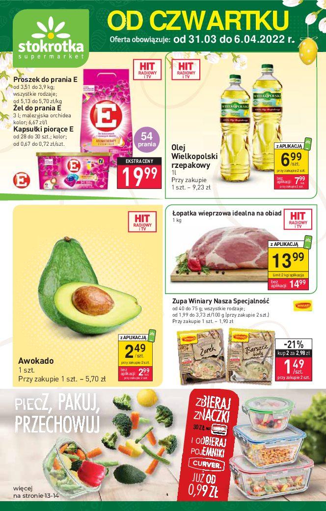 Gazetka promocyjna Stokrotka str. 1