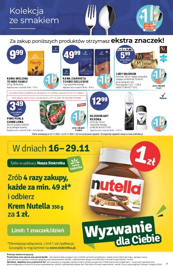 Gazetka promocyjna Stokrotka str. 17