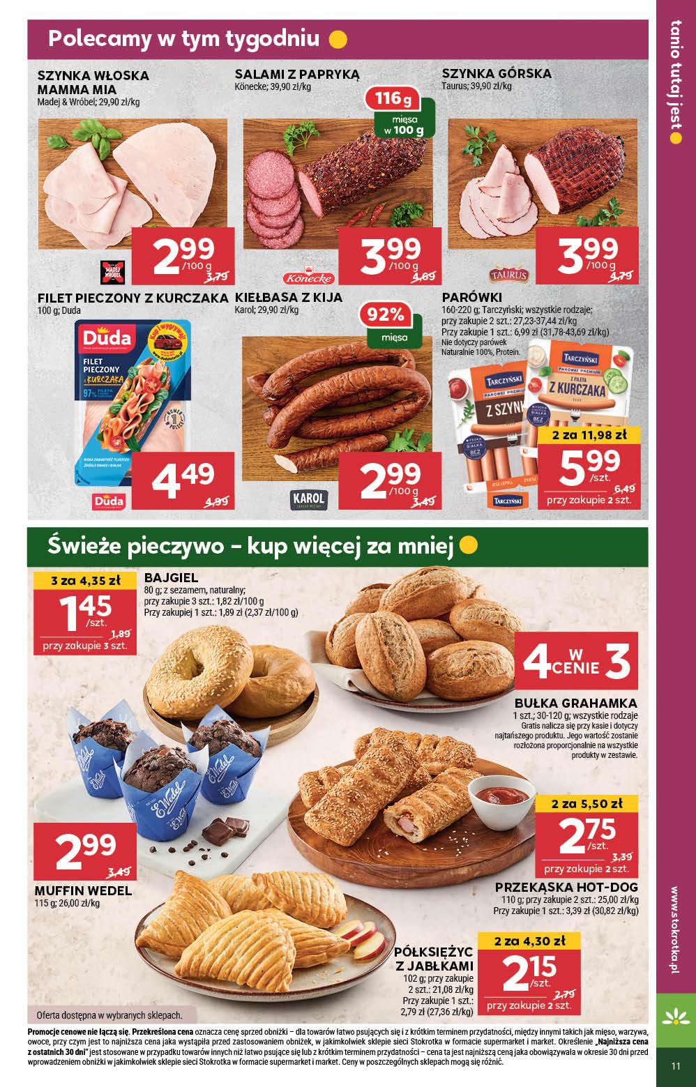 Gazetka promocyjna Stokrotka str. 11
