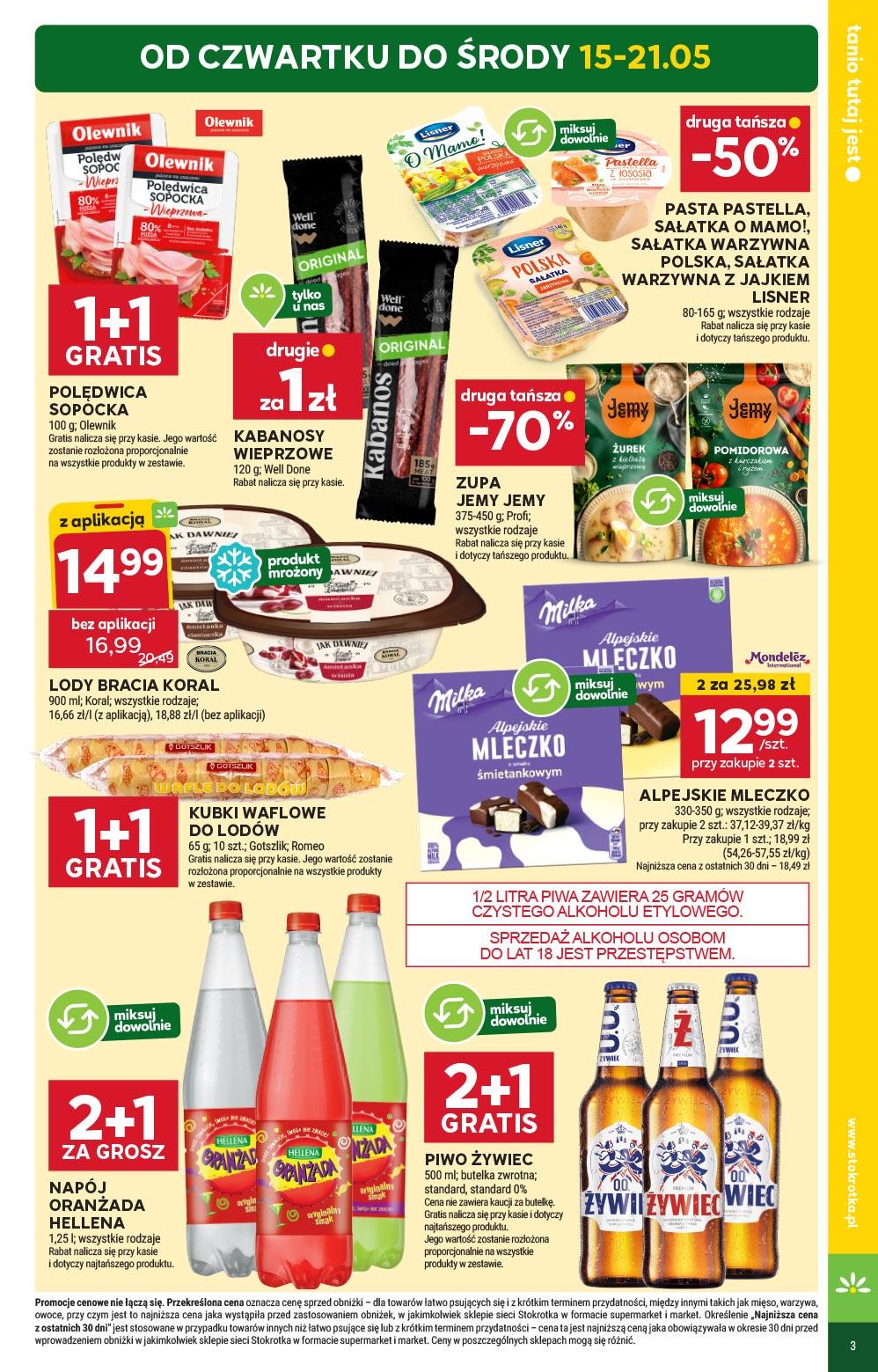Gazetka promocyjna Stokrotka str. 3