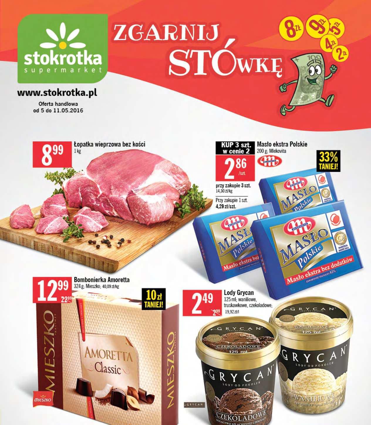 Gazetka promocyjna Stokrotka str. 1