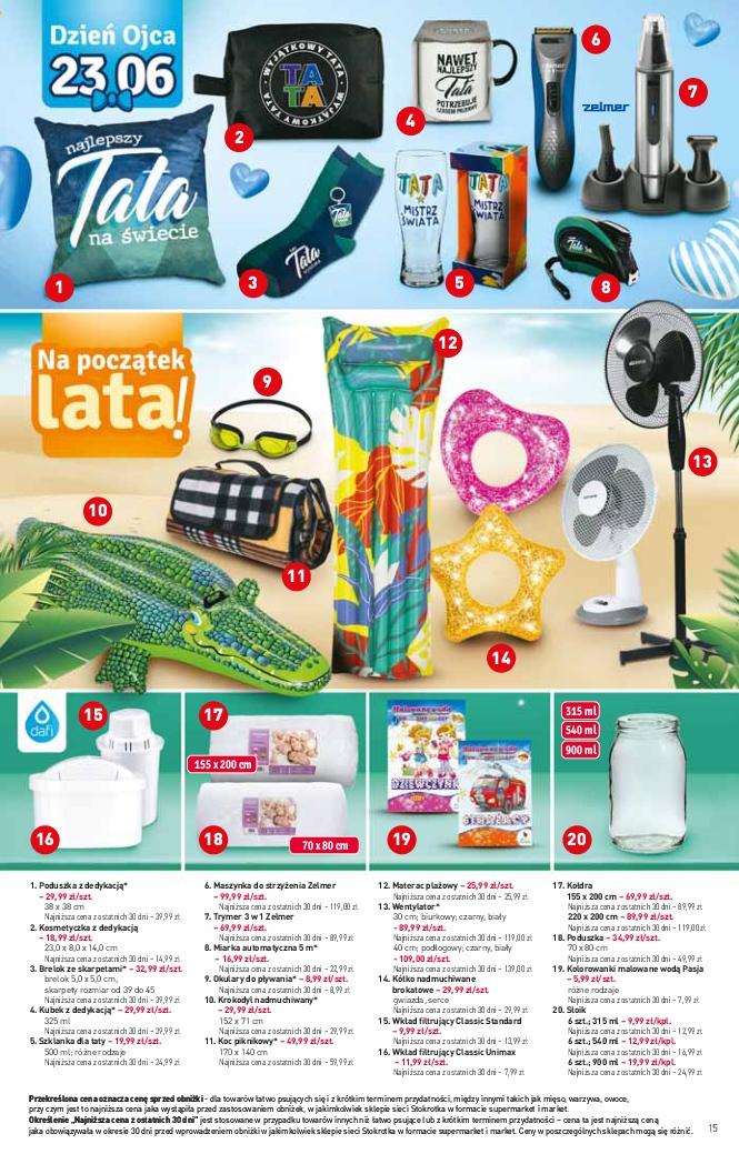 Gazetka promocyjna Stokrotka str. 15