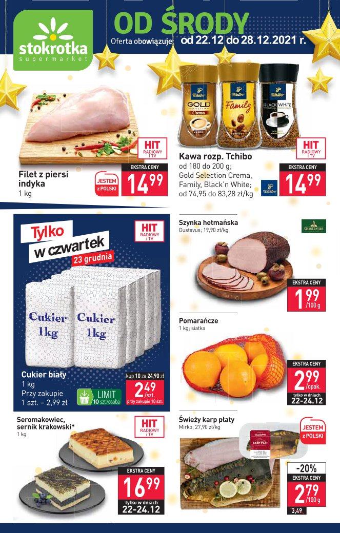 Gazetka promocyjna Stokrotka str. 1