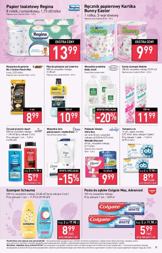 Gazetka promocyjna Stokrotka str. 21