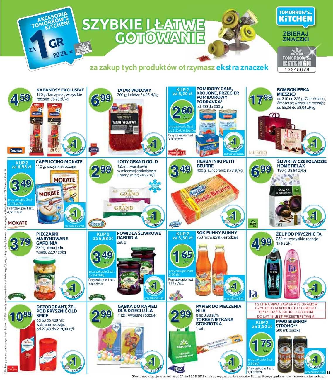 Gazetka promocyjna Stokrotka str. 15