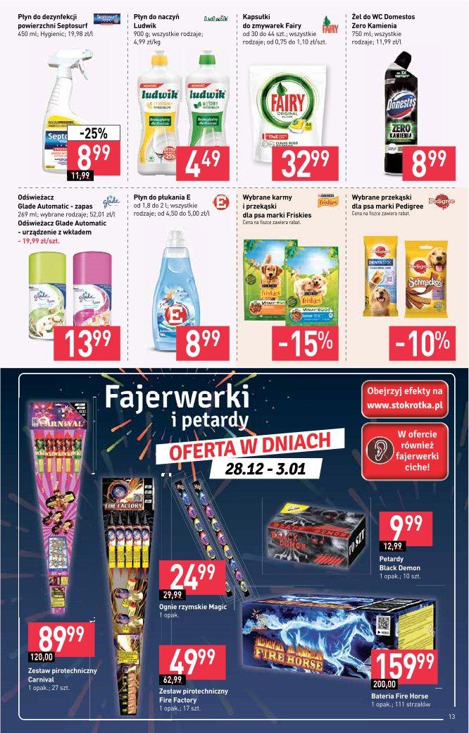Gazetka promocyjna Stokrotka str. 13