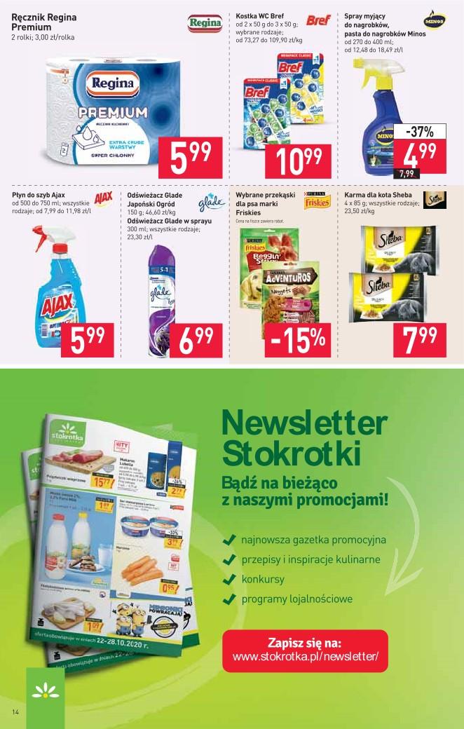 Gazetka promocyjna Stokrotka str. 14