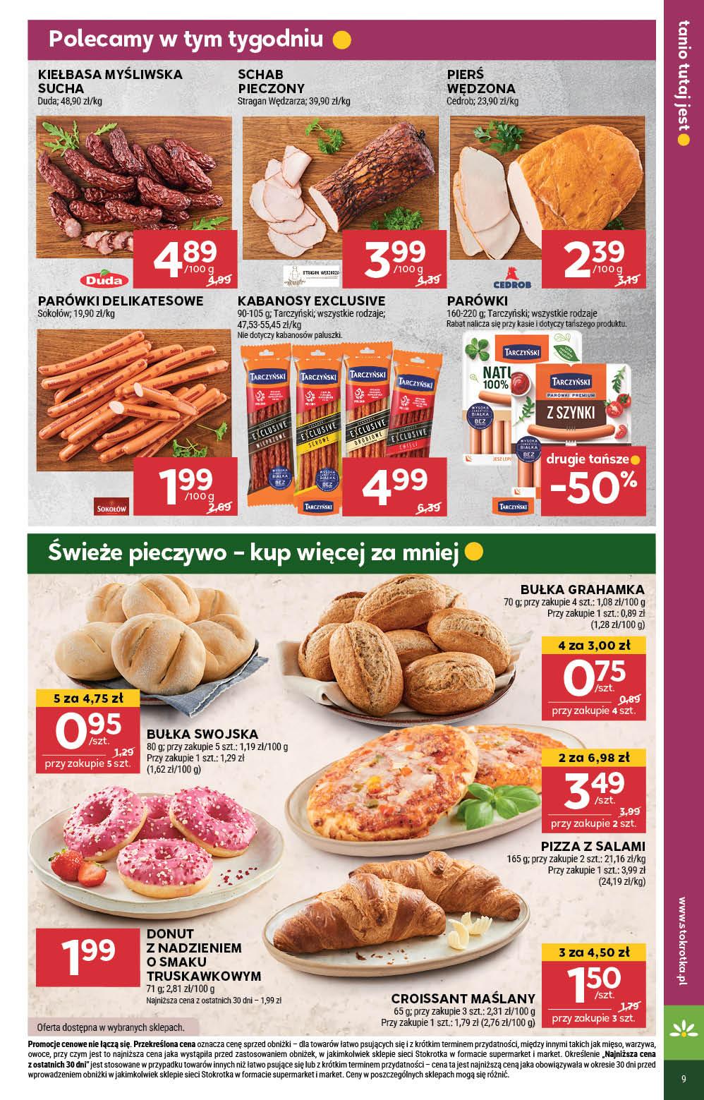 Gazetka promocyjna Stokrotka str. 9