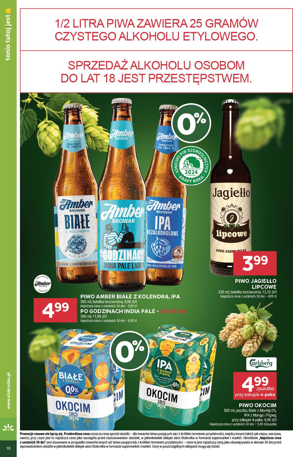Gazetka promocyjna Stokrotka str. 18