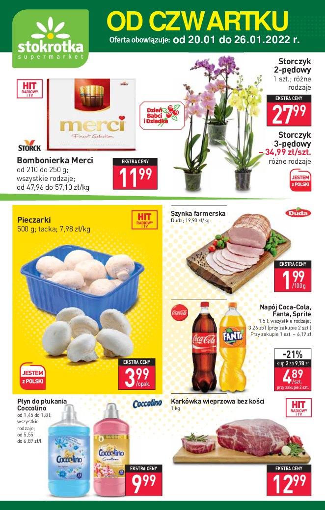 Gazetka promocyjna Stokrotka str. 1