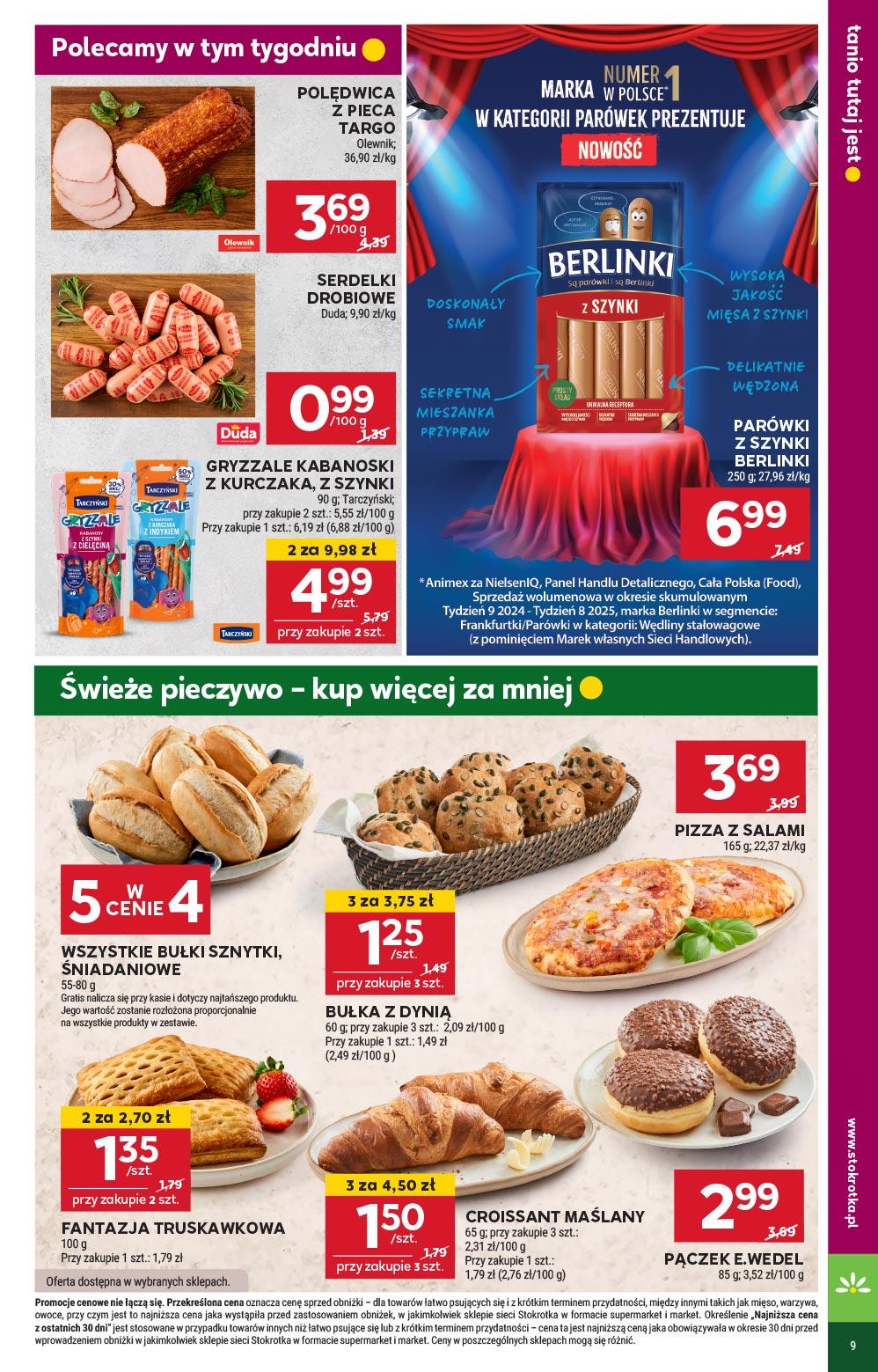 Gazetka promocyjna Stokrotka str. 9