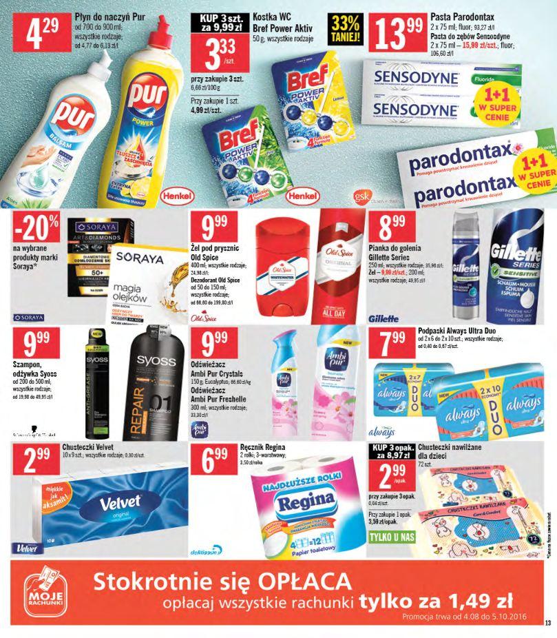Gazetka promocyjna Stokrotka str. 13