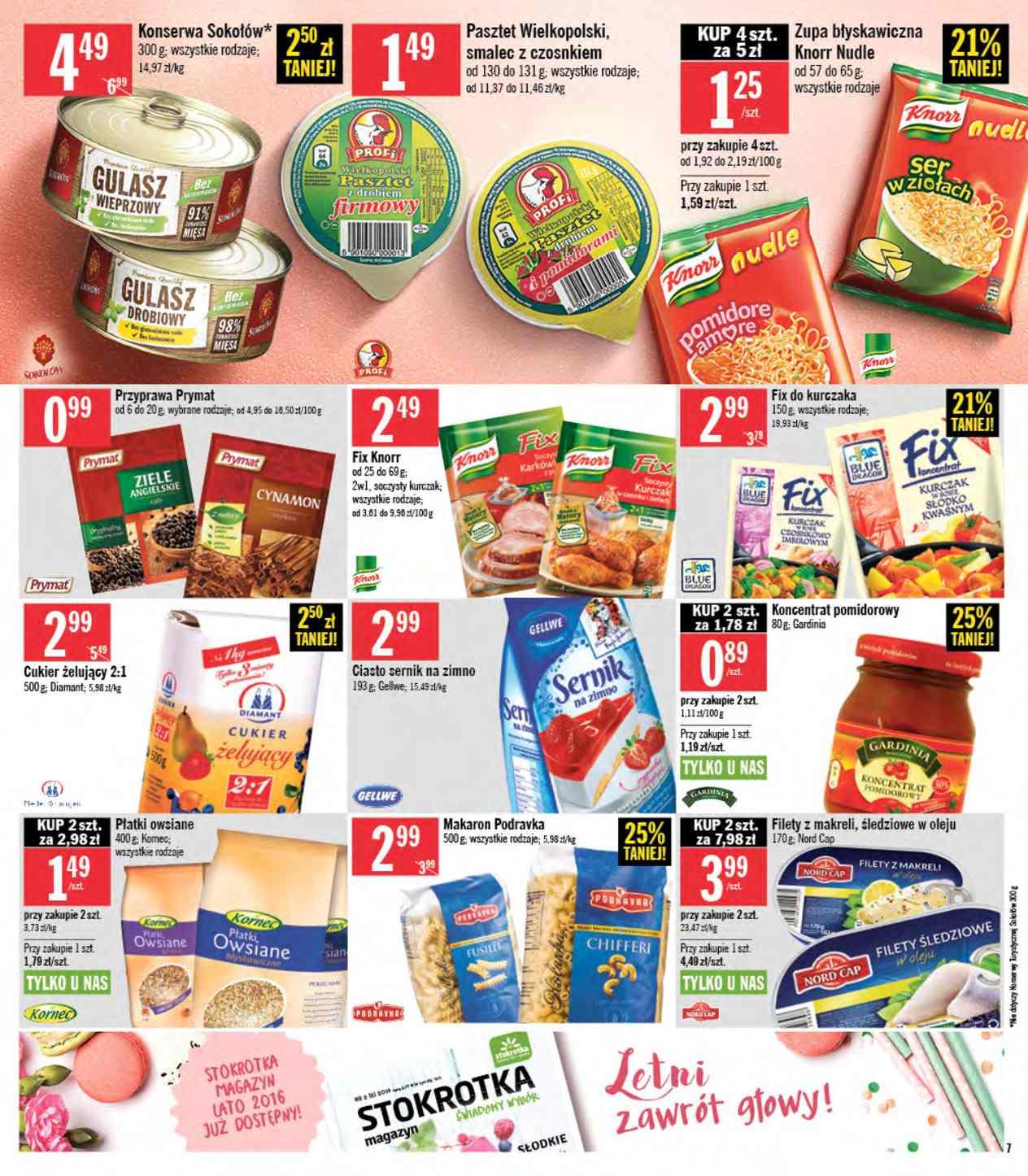 Gazetka promocyjna Stokrotka str. 7
