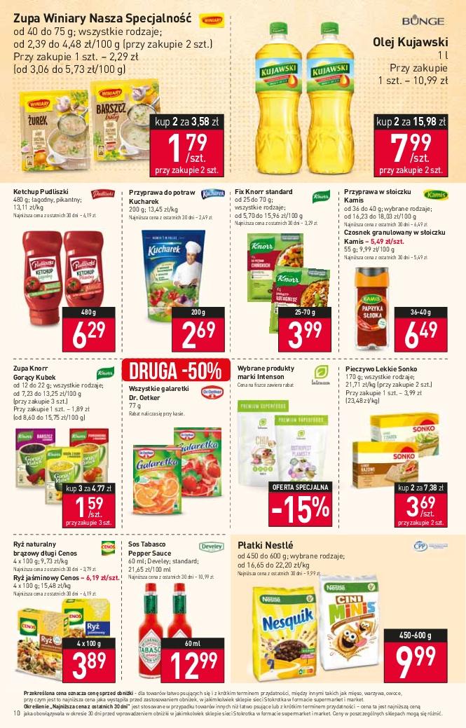 Gazetka promocyjna Stokrotka str. 10