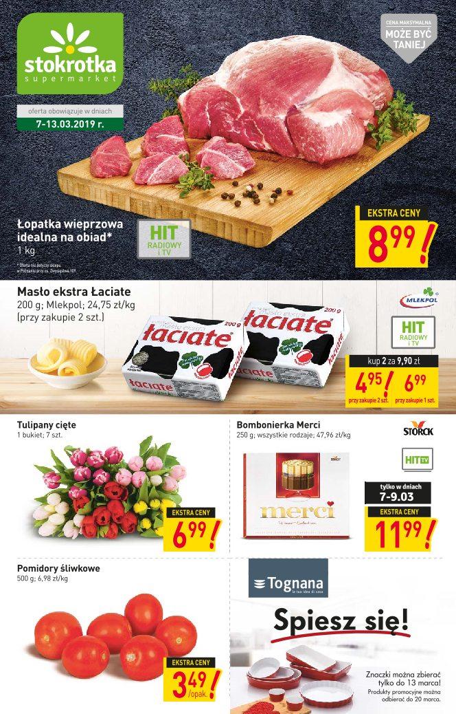 Gazetka promocyjna Stokrotka str. 1