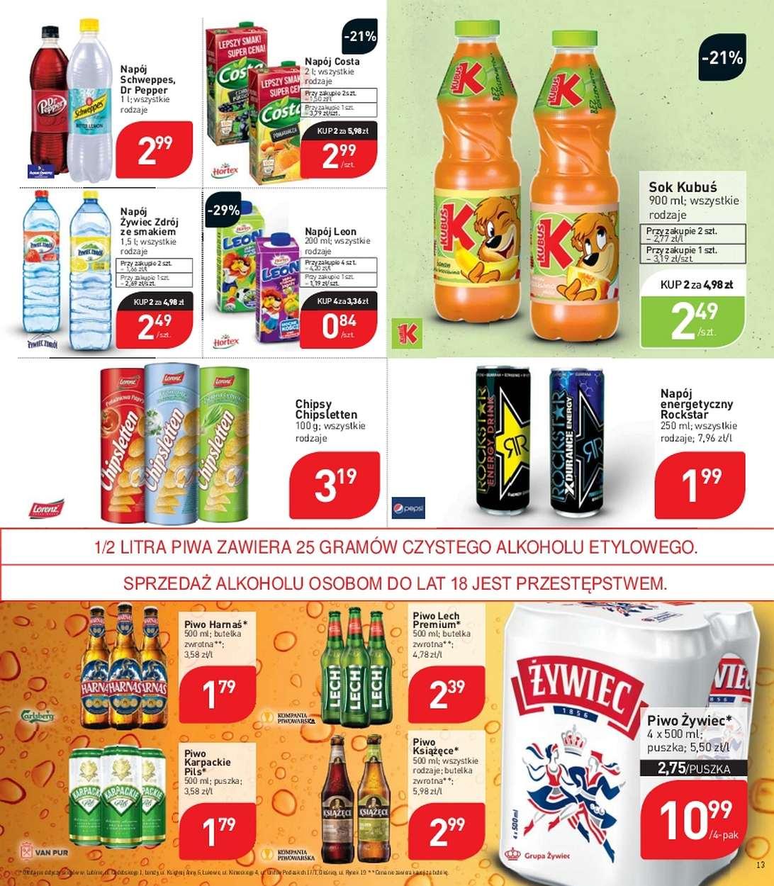 Gazetka promocyjna Stokrotka str. 13