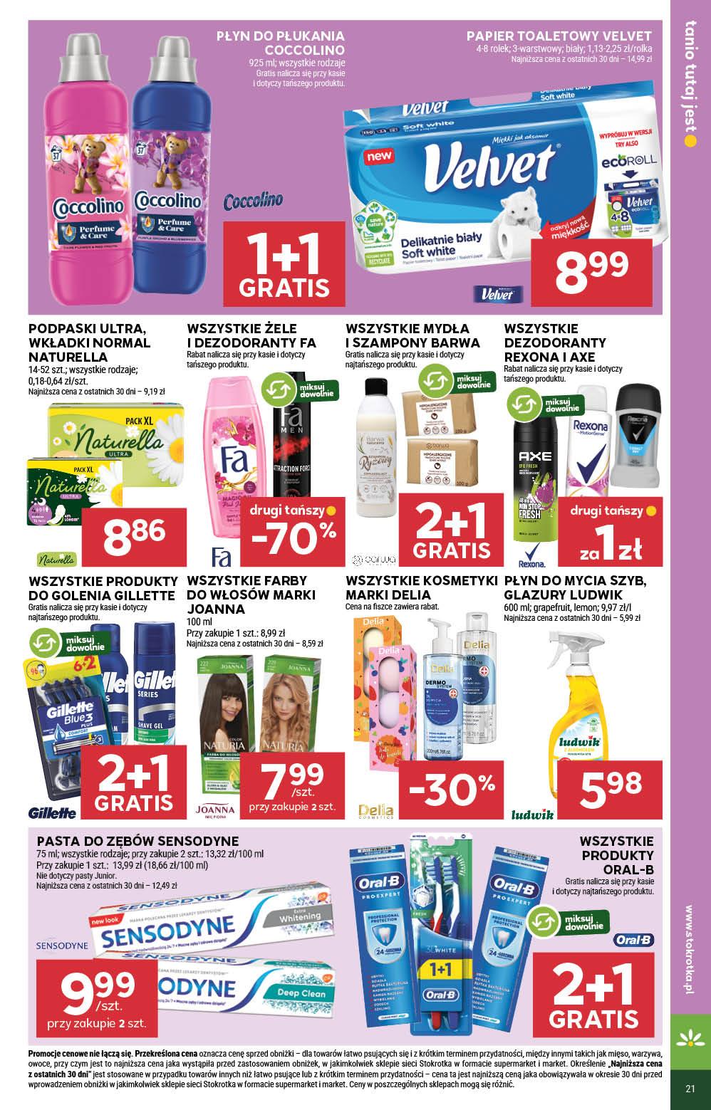 Gazetka promocyjna Stokrotka str. 21