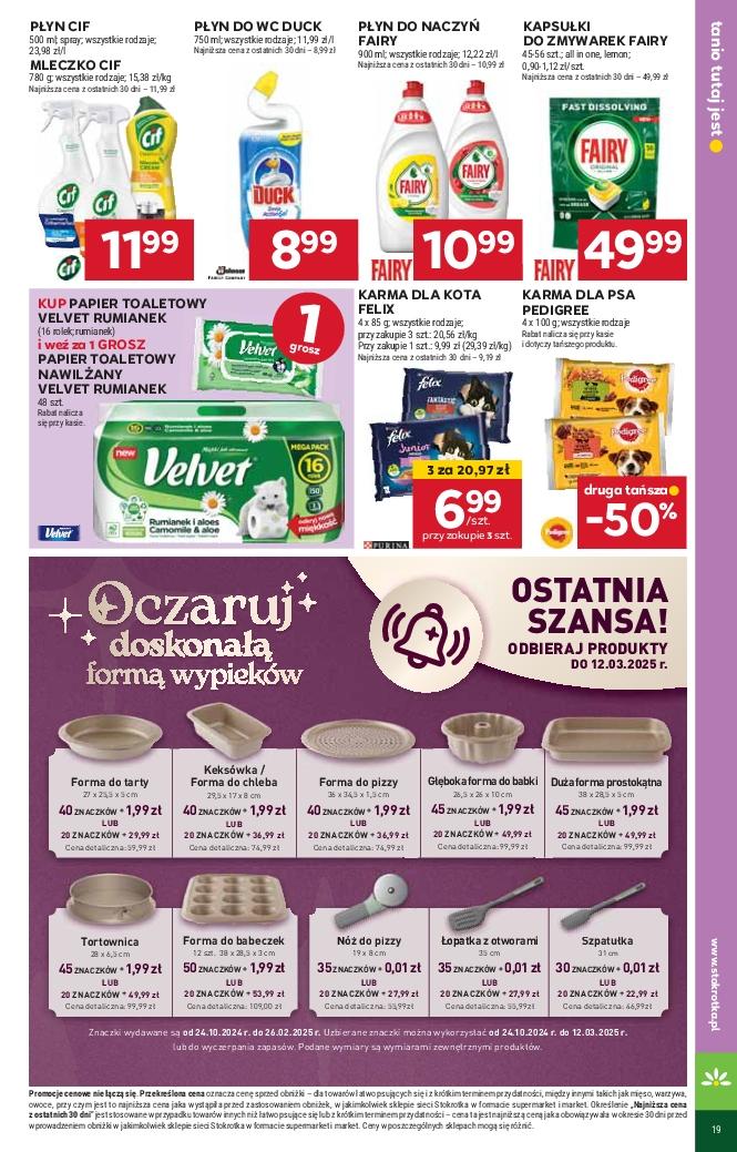 Gazetka promocyjna Stokrotka str. 19