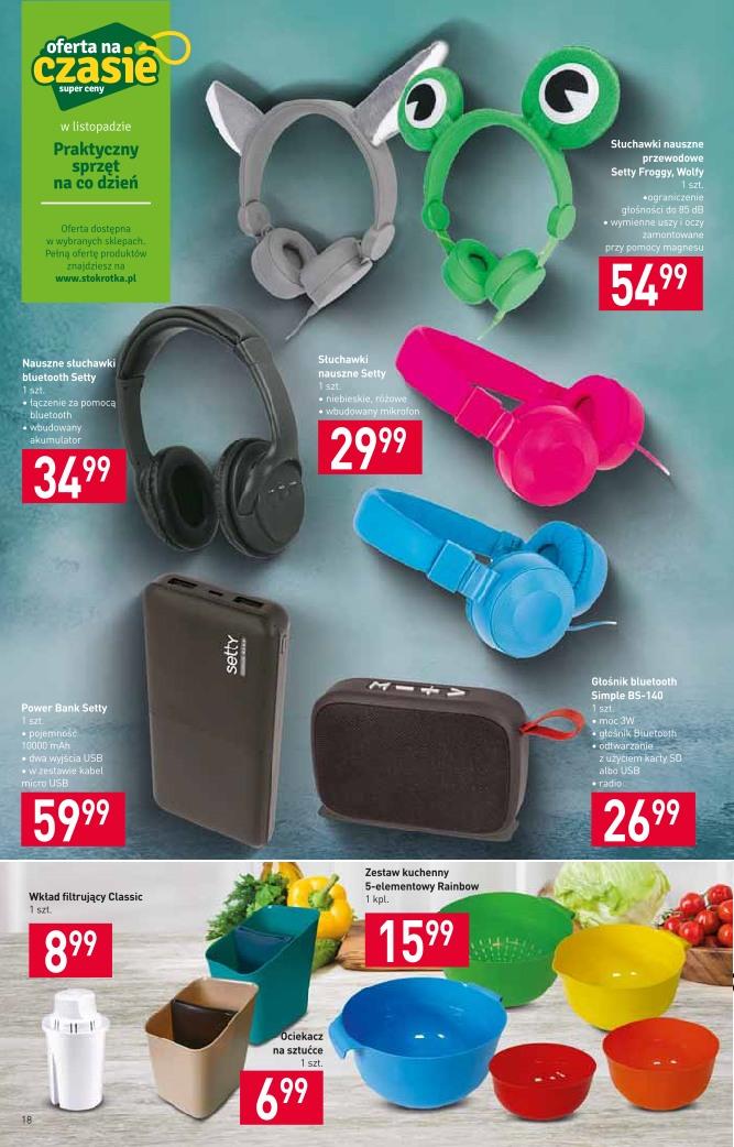 Gazetka promocyjna Stokrotka str. 18