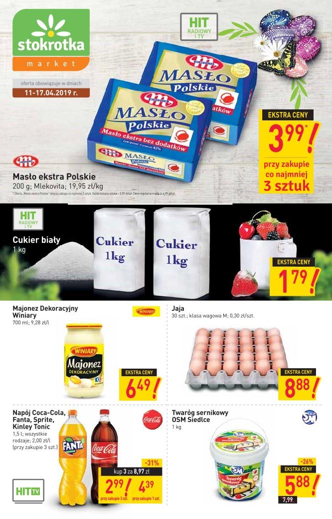 Gazetka promocyjna Stokrotka str. 1