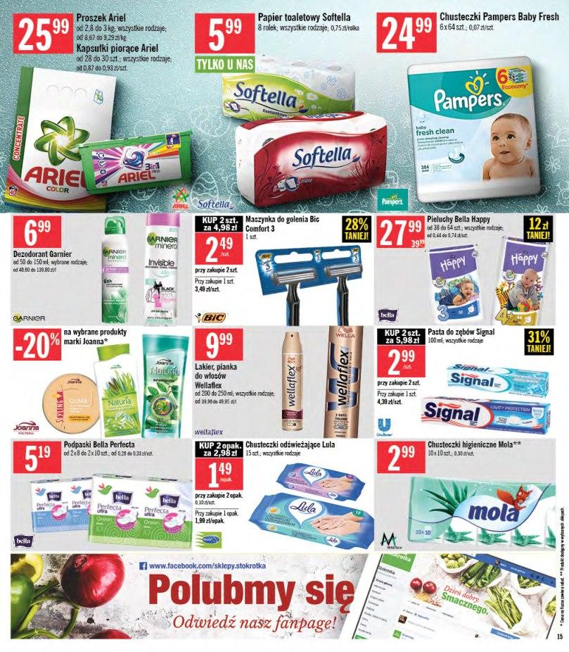 Gazetka promocyjna Stokrotka str. 15