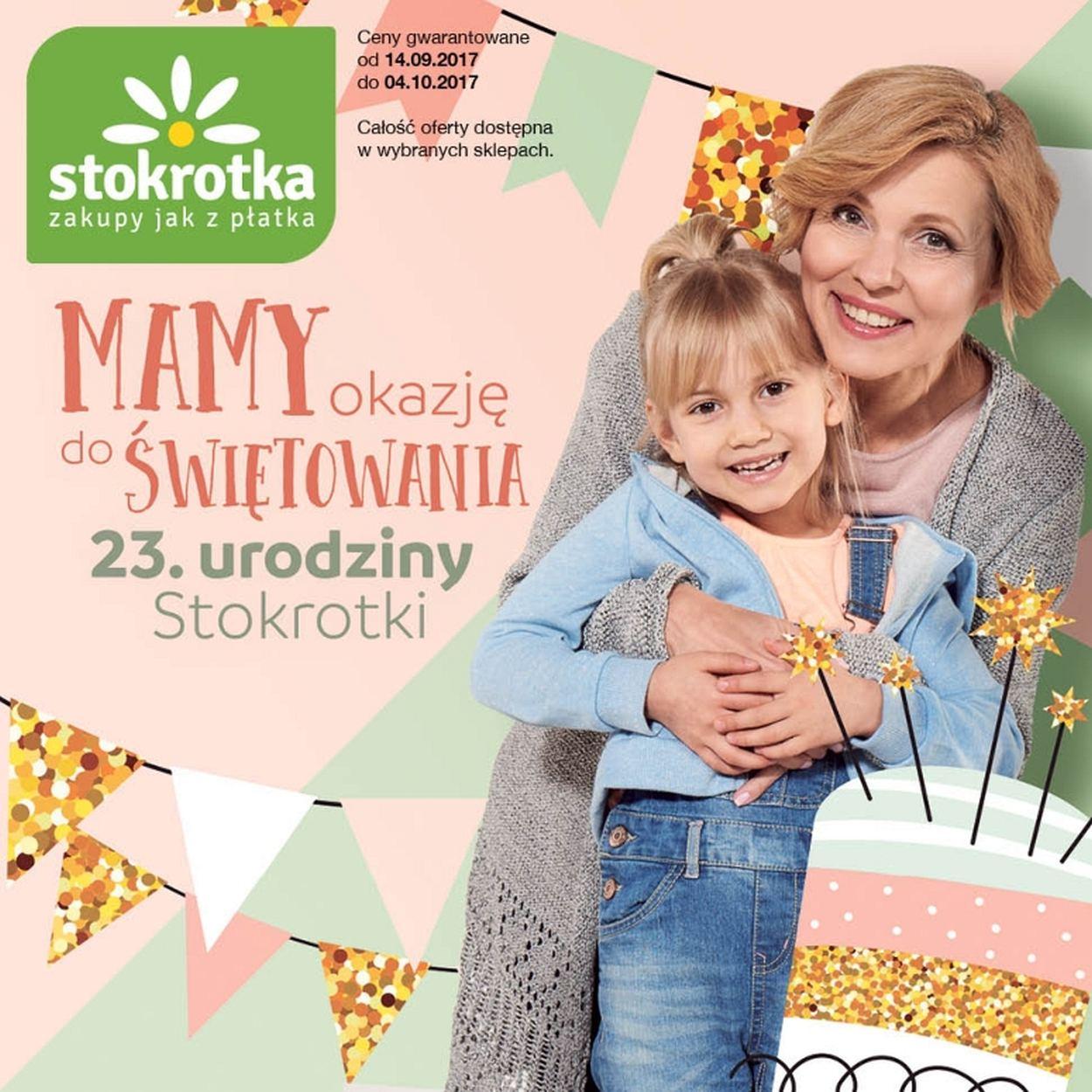 Gazetka promocyjna Stokrotka str. 1