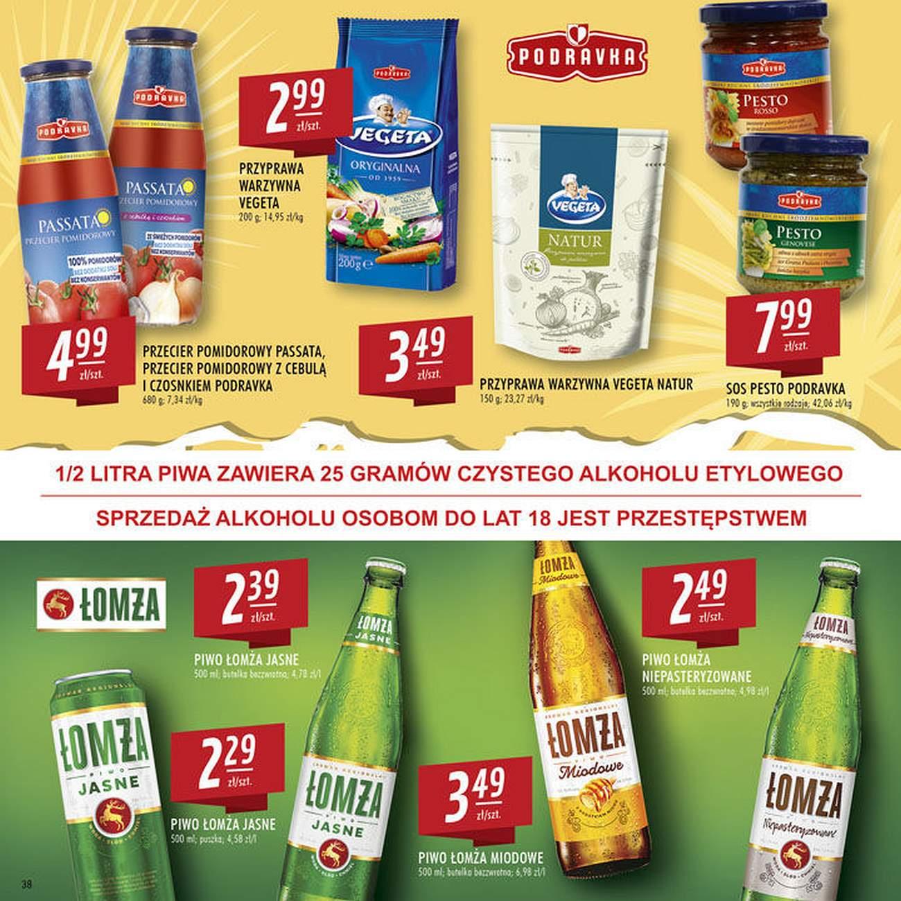 Gazetka promocyjna Stokrotka str. 38