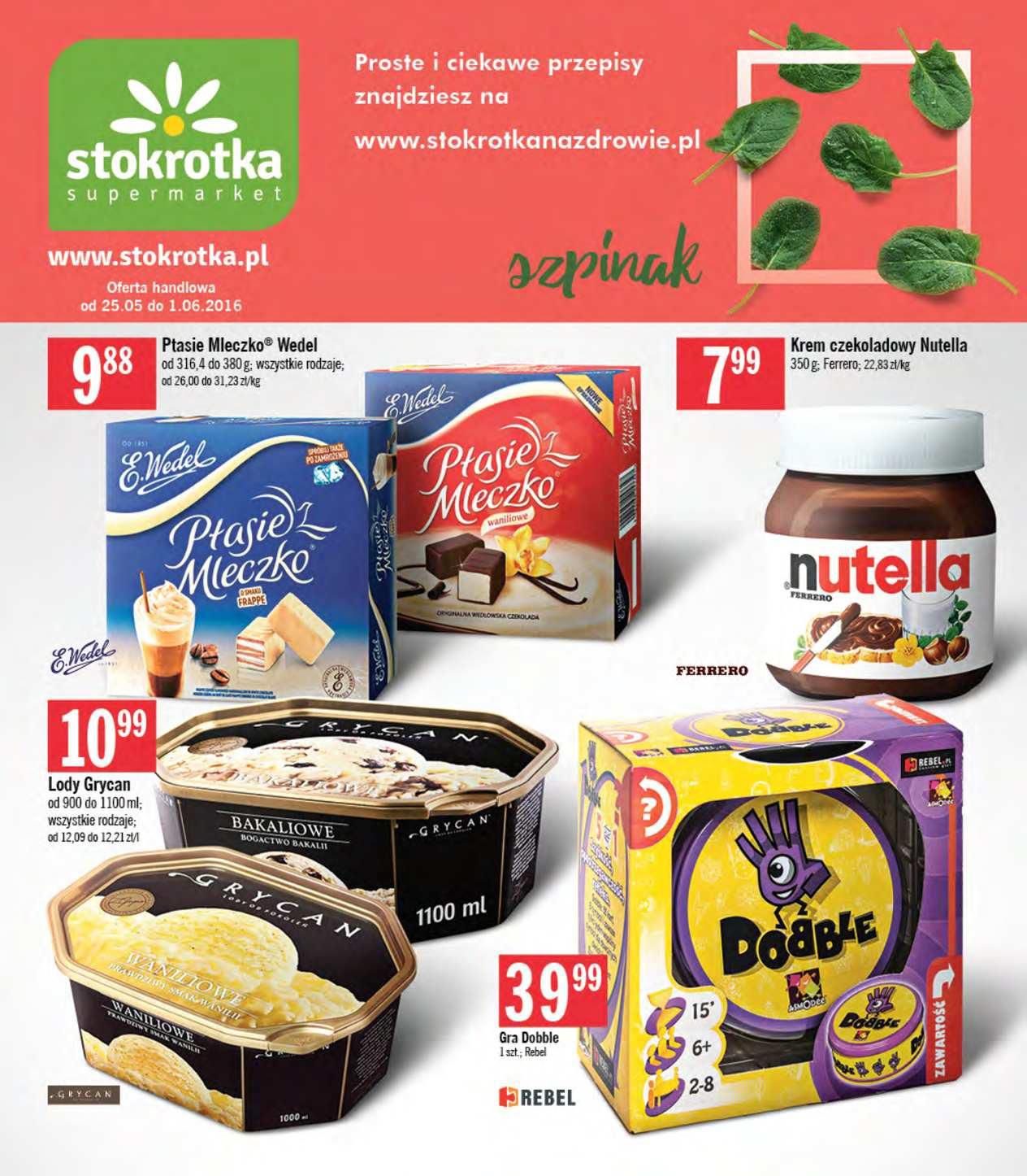 Gazetka promocyjna Stokrotka str. 1