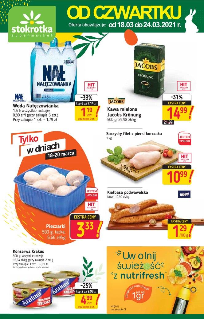 Gazetka promocyjna Stokrotka str. 1