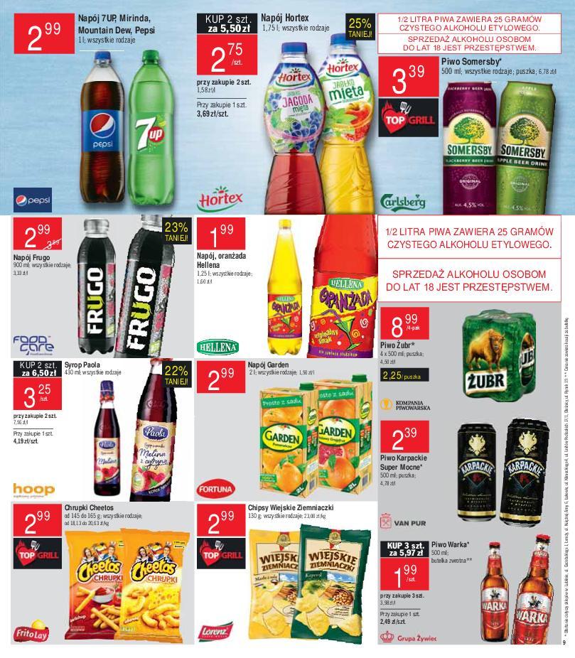 Gazetka promocyjna Stokrotka str. 9