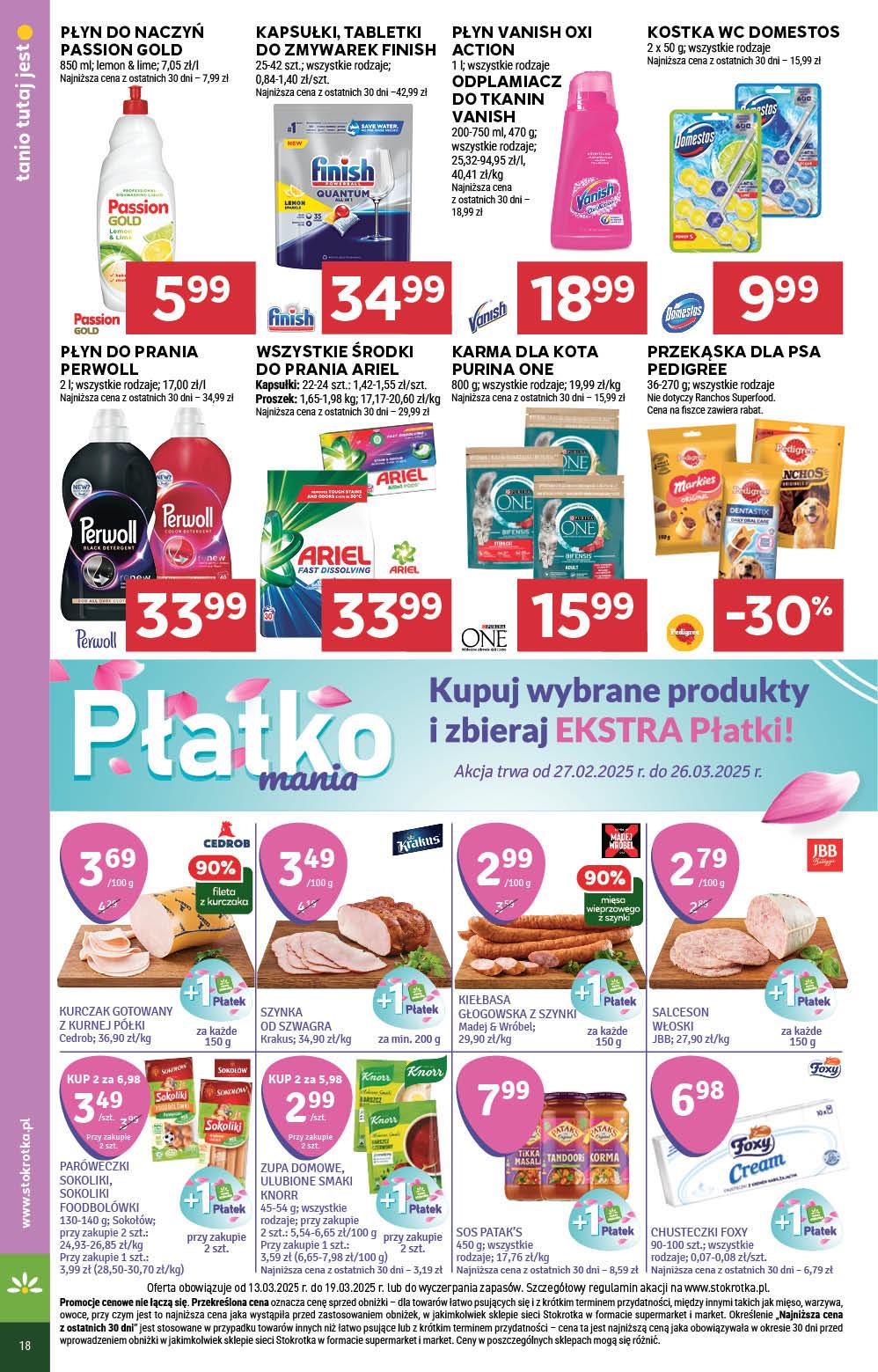 Gazetka promocyjna Stokrotka str. 18