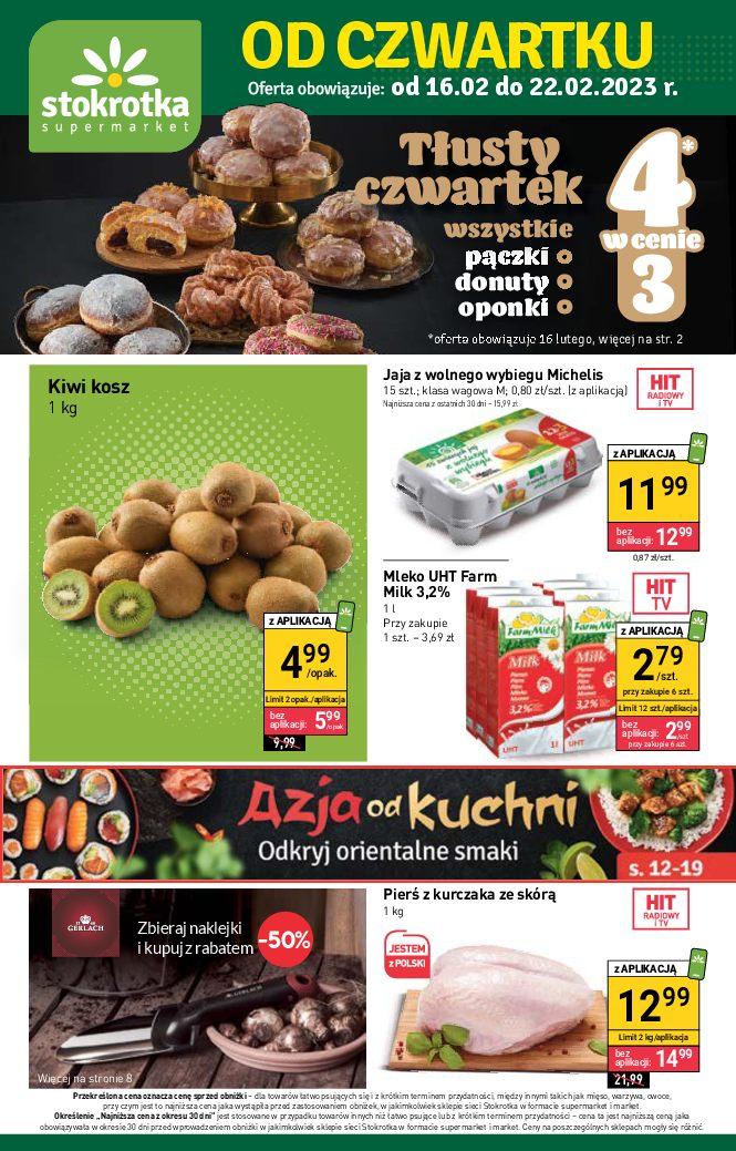 Gazetka promocyjna Stokrotka str. 1