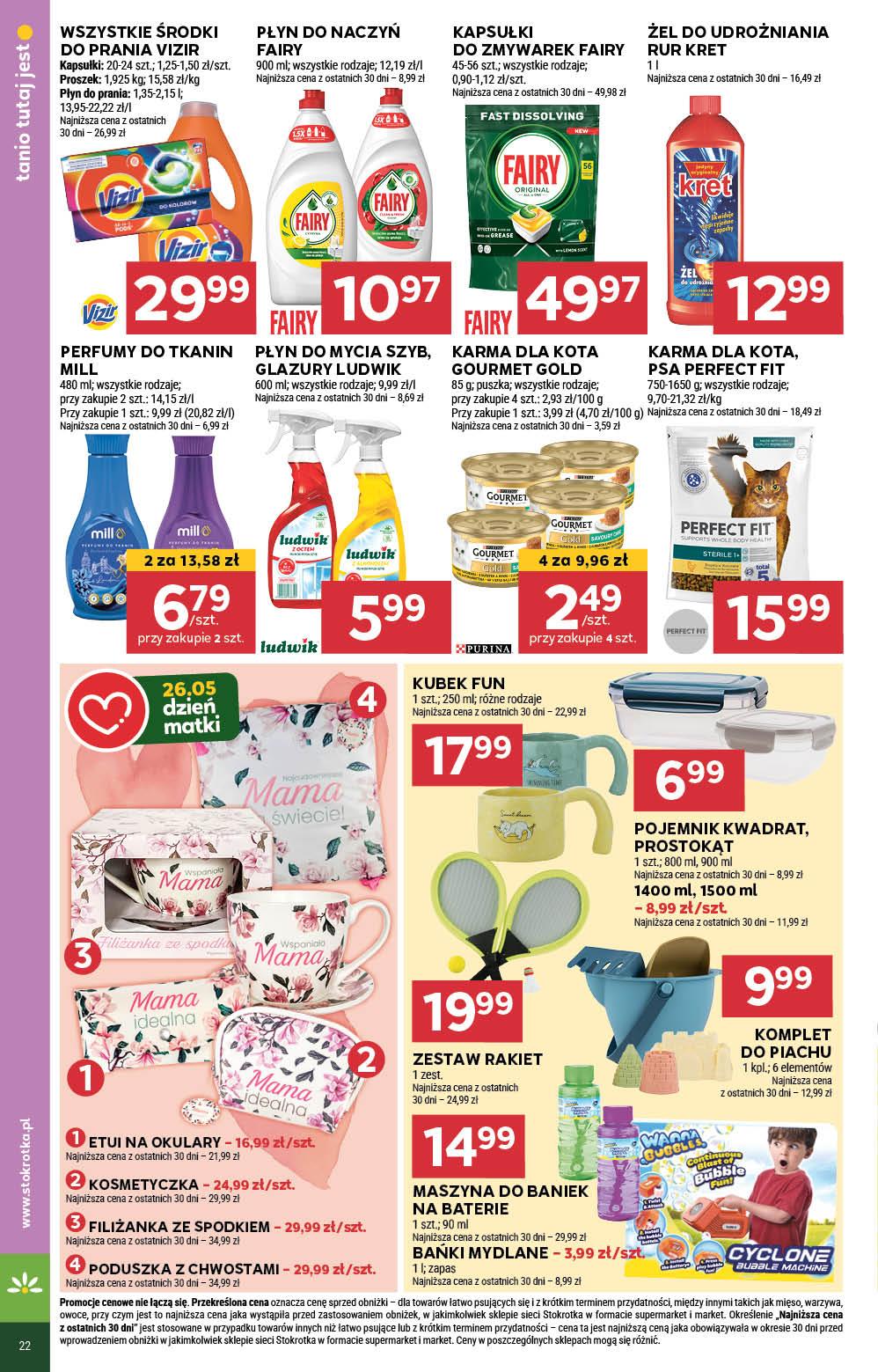Gazetka promocyjna Stokrotka str. 22