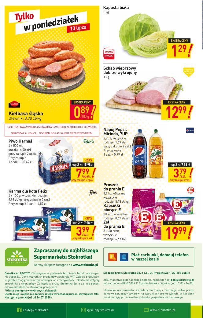 Gazetka promocyjna Stokrotka str. 16