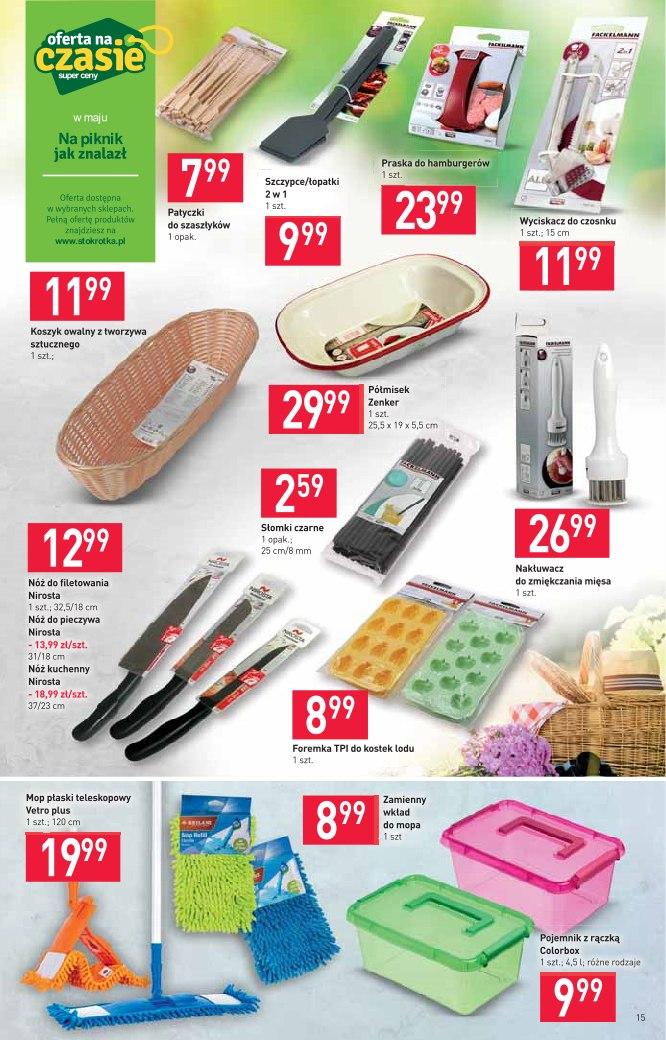 Gazetka promocyjna Stokrotka str. 15