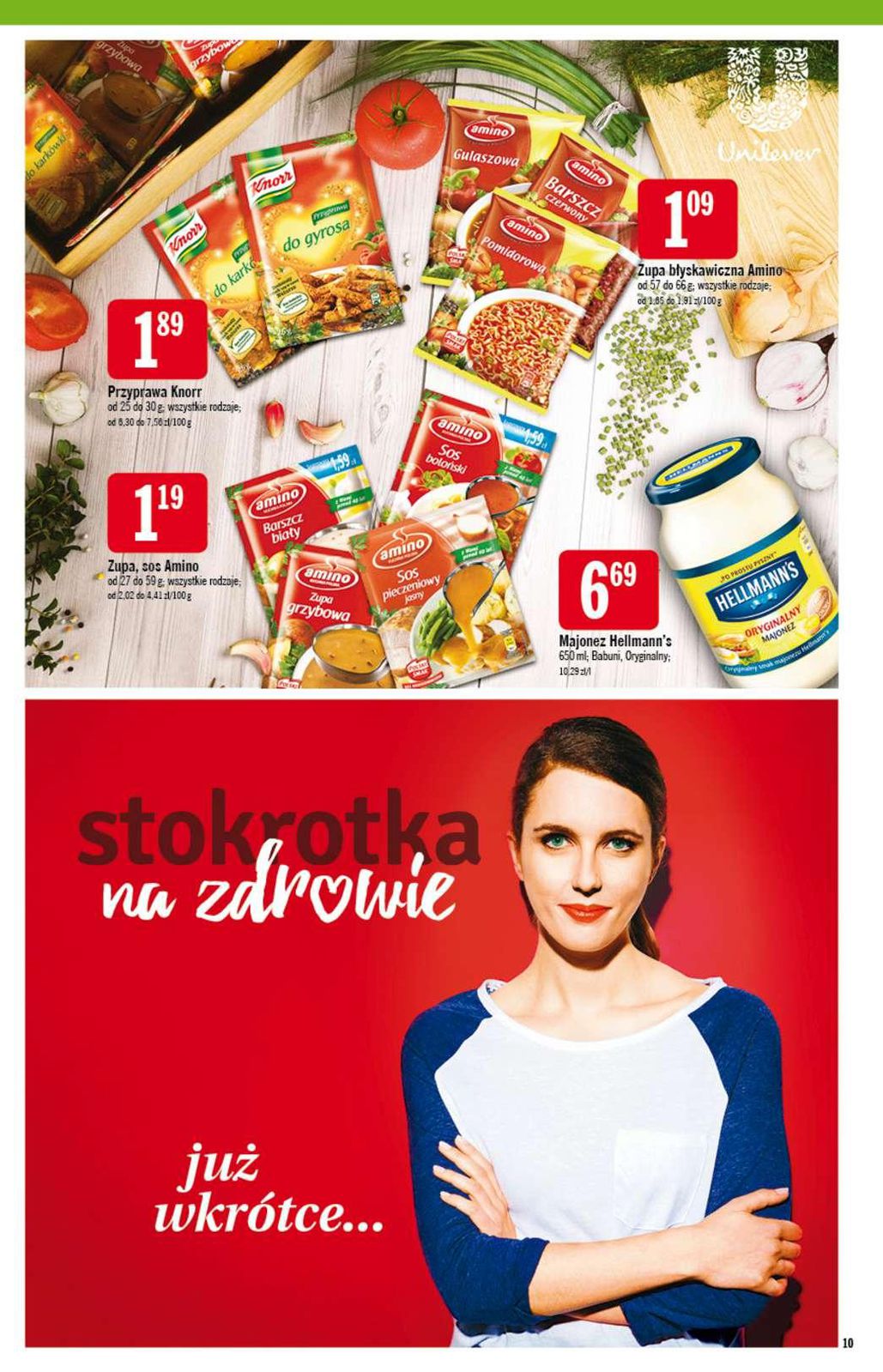 Gazetka promocyjna Stokrotka str. 10
