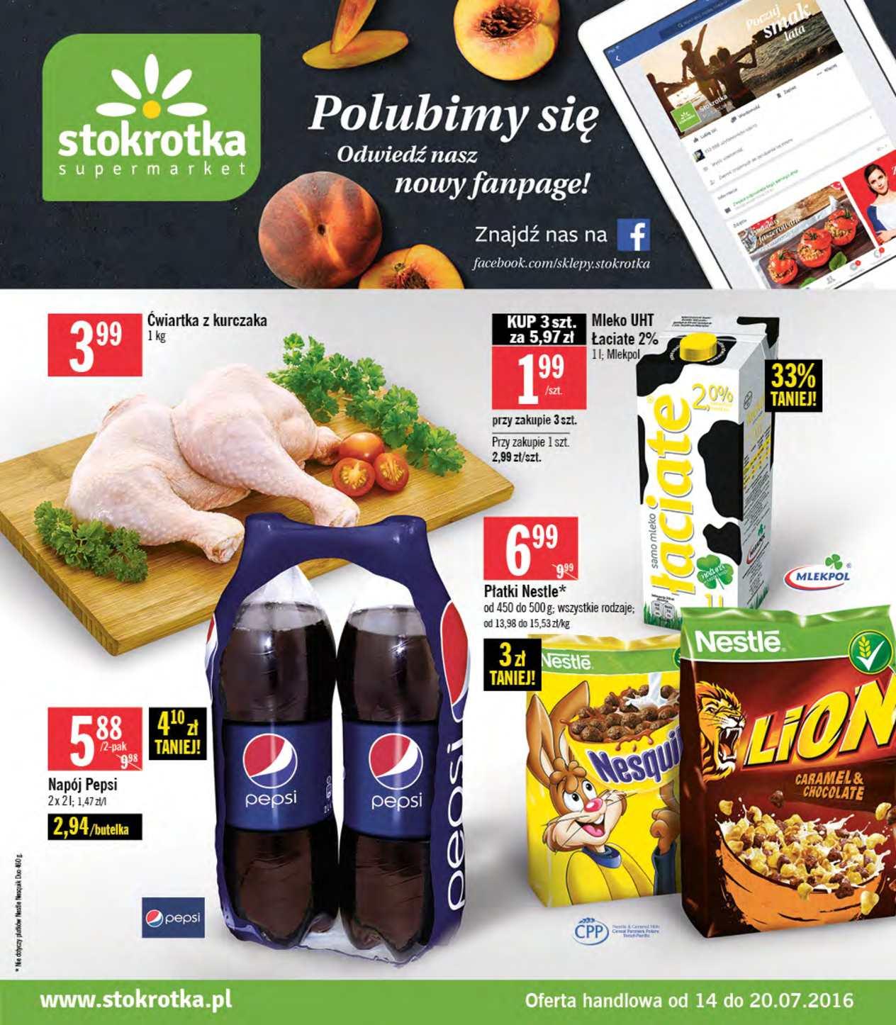 Gazetka promocyjna Stokrotka str. 1